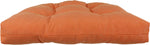 Tuscan Orange Canvas Indoor / Outdoor Seat Cushion Patio D Cushion