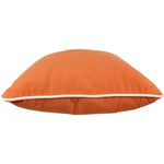 Tuscan Orange Canvas Outdoor Decorative Pillow