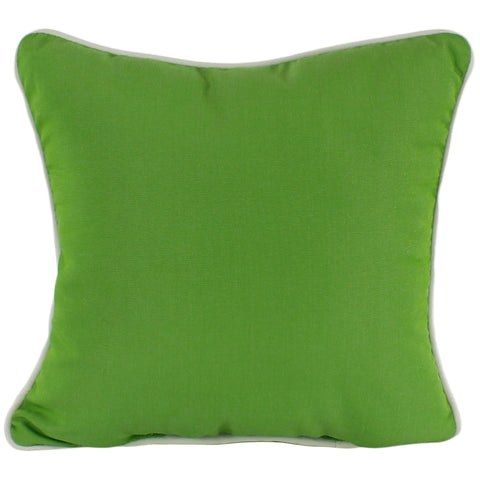 Celery Green Canvas Outdoor Decorative Pillow