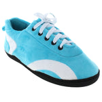 Turquoise and White All Around Indoor Outdoor Slipper
