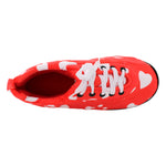 Red Hearts All Around Indoor Outdoor Slipper