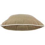 Wheat Brown Canvas Outdoor Decorative Pillow
