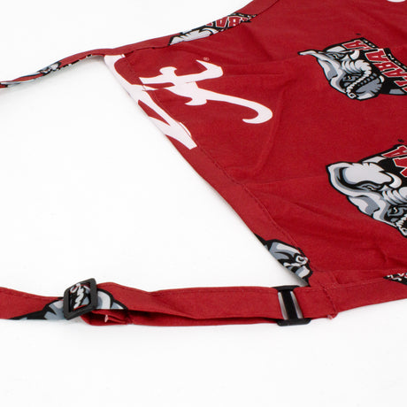Alabama Crimson Tide Grilling Tailgating Apron with 9" Pocket, Adjustable