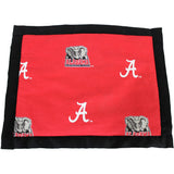 Alabama Crimson Tide Placemat Set, Set of 4 Cotton and Reusable Placemats