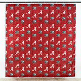 Alabama Crimson Tide Shower Curtain Cover