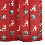 Alabama Crimson Tide Shower Curtain Cover