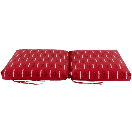 Arkansas Razorbacks Two Piece Chair Cushion
