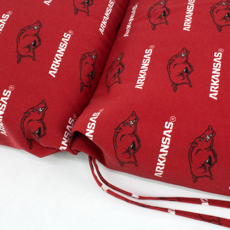 Arkansas Razorbacks Two Piece Chair Cushion