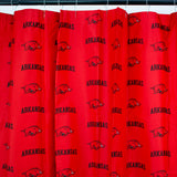 Arkansas Razorbacks Shower Curtain Cover