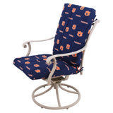 Auburn Tigers Two Piece Chair Cushion