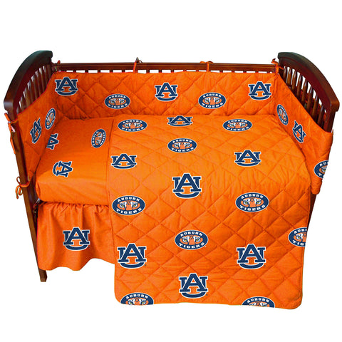Auburn Tigers 5 piece Baby Crib Set