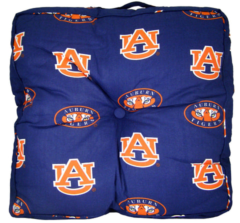 Auburn Tigers Floor Pillow or Pet Bed, 24" x 24" Square