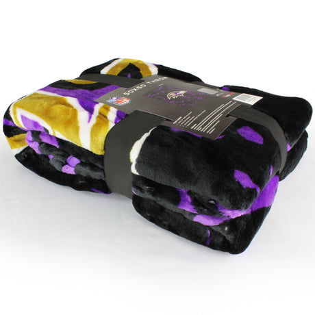 Baltimore Ravens NFL Throw Blanket, 50" x 60"