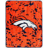 Denver Broncos NFL Throw Blanket, 50" x 60"