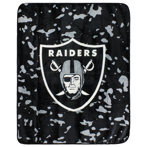 Las Vegas Raiders NFL Throw Blanket, 50" x 60"