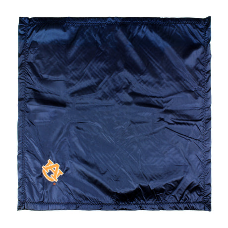 Auburn Tigers Silky and Super Soft Plush Baby Blanket, 28" x 28"
