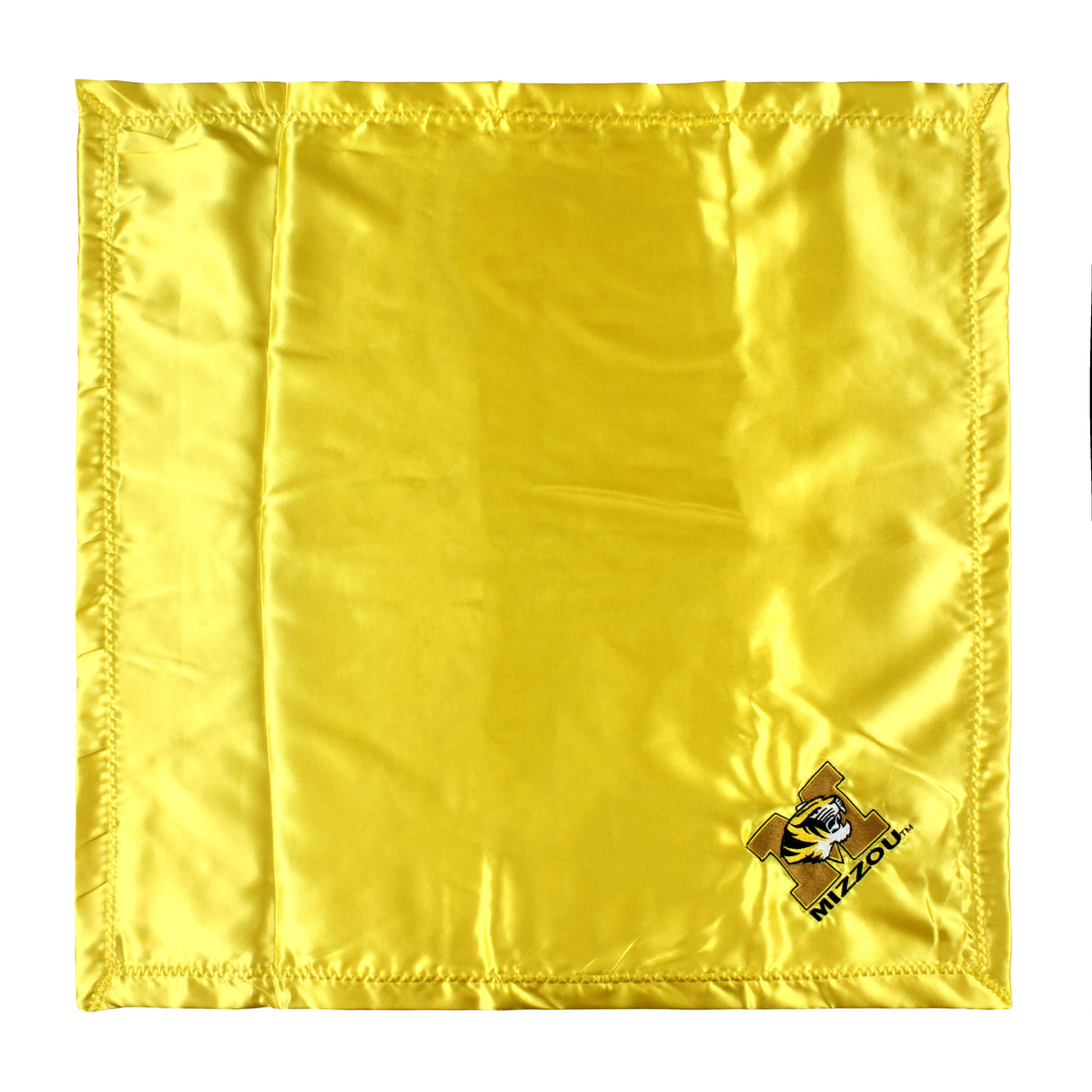 Missouri Tigers Silky and Super Soft Plush Baby Blanket, 28" x 28"