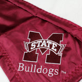 Mississippi State Bulldogs Silky and Super Soft Plush Baby Blanket, 28" x 28"