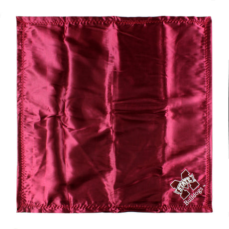 Mississippi State Bulldogs Silky and Super Soft Plush Baby Blanket, 28" x 28"