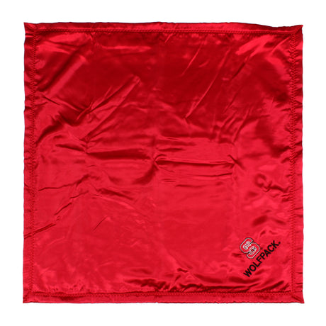 North Carolina State Wolfpack Silky and Super Soft Plush Baby Blanket, 28" x 28"