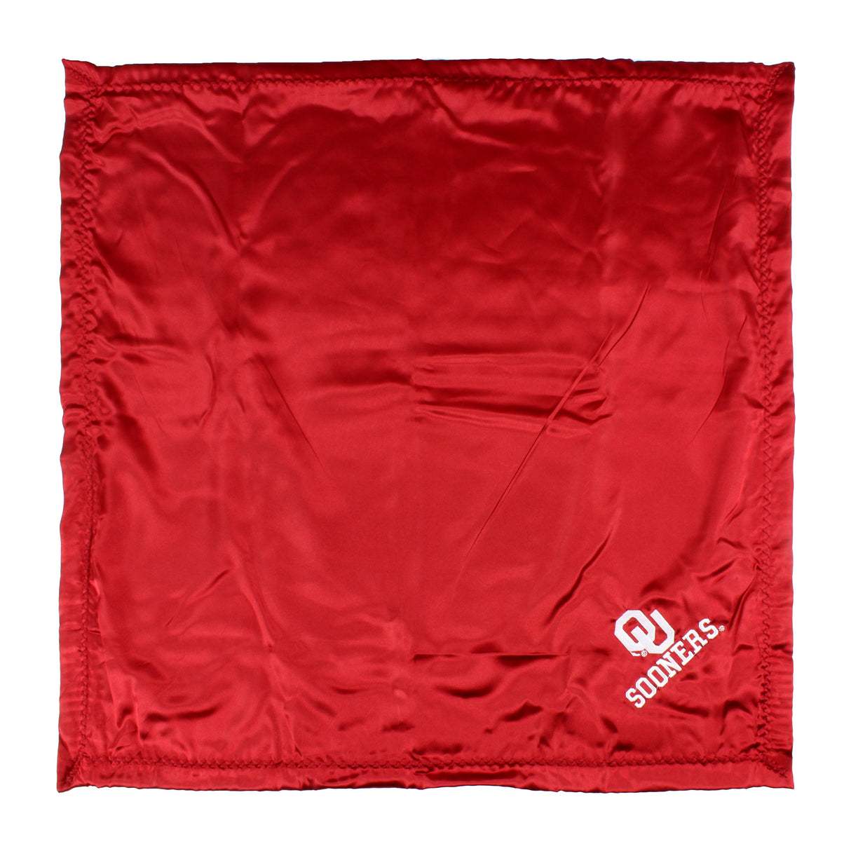 Oklahoma Sooners Silky and Super Soft Plush Baby Blanket, 28" x 28"