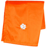 Clemson Tigers Silky and Super Soft Plush Baby Blanket, 28" x 28"