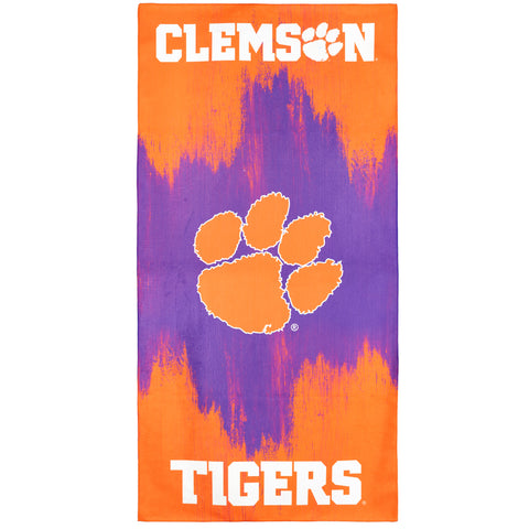 Clemson Tigers Beach Towel, 30" x 60"
