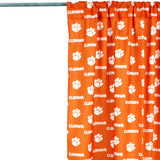 Clemson Tigers Curtain Panels - 63" or 84"