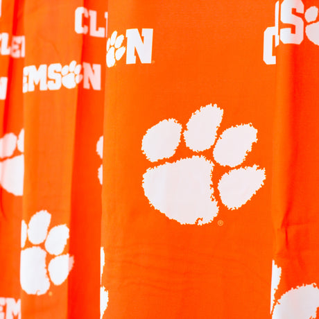Clemson Tigers Shower Curtain Cover