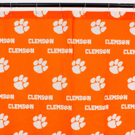 Clemson Tigers Shower Curtain Cover