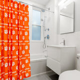 Clemson Tigers Shower Curtain Cover
