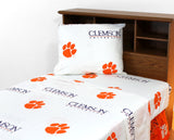 Clemson Tigers Sheet Set