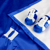 Duke Blue Devils Silky and Super Soft Plush Baby Blanket, 28" x 28"