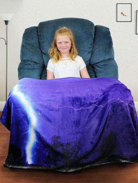 Lightning Throw Blanket