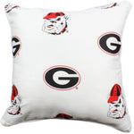 Georgia Bulldogs Outdoor Decorative Pillow