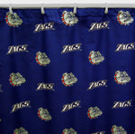 Gonzaga Bulldogs Shower Curtain Cover