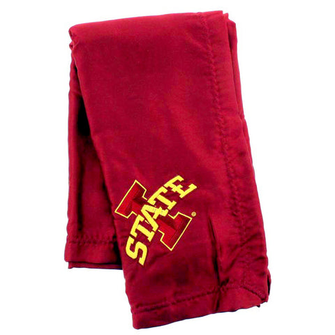 Iowa State Cyclones Silky and Super Soft Plush Baby Blanket, 28" x 28"