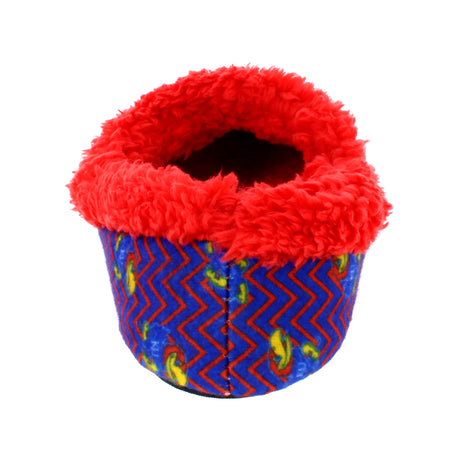 Kansas Jayhawks Chevron Slip On Slippers