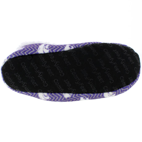 Kansas State Wildcats Chevron Slip On Slippers