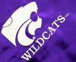 Kansas State Wildcats Silky and Super Soft Plush Baby Blanket, 28" x 28"