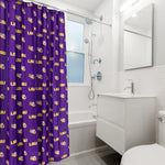 LSU Tigers Shower Curtain Cover