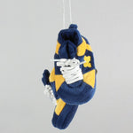 Michigan Wolverines Baby Blanket & Slippers Set