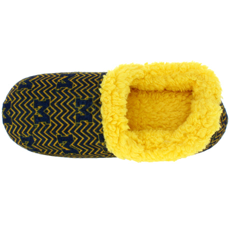 Michigan Wolverines Chevron Slip On Slippers