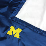 Michigan Wolverines Silky and Super Soft Plush Baby Blanket, 28" x 28"