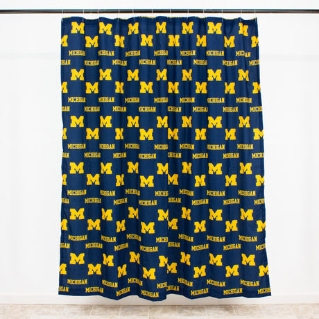 Michigan Wolverines Shower Curtain Cover