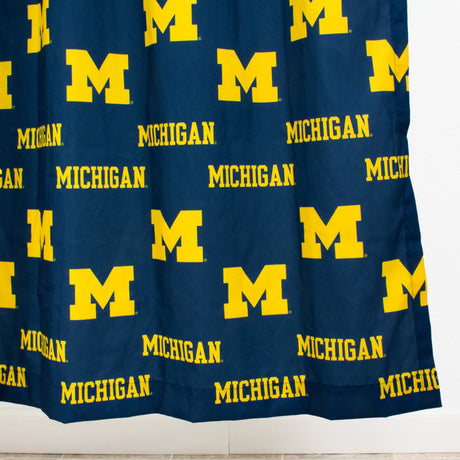 Michigan Wolverines Shower Curtain Cover