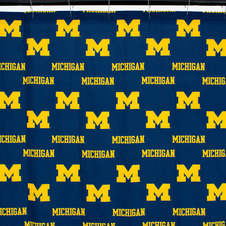 Michigan Wolverines Shower Curtain Cover