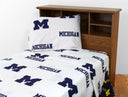 Michigan Wolverines Sheet Set