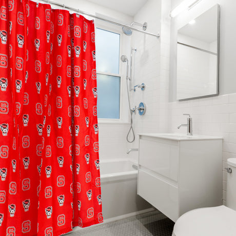 North Carolina State Wolfpack Shower Curtain Cover