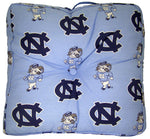 North Carolina Tar Heels Floor Pillow or Pet Bed, 24" x 24" Square
